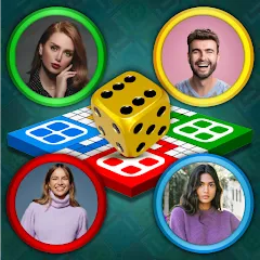 Скачать взломанную Multiplayer Dice Ludo Games (Мультиплеер Дайс Лудо Игры)  [МОД Unlocked] - последняя версия apk на Андроид