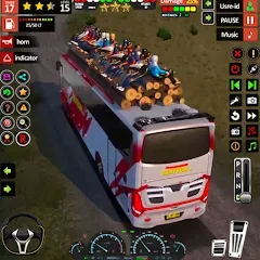 Взломанная City Bus Driving: Bus Games 3D  [МОД Меню] - полная версия apk на Андроид