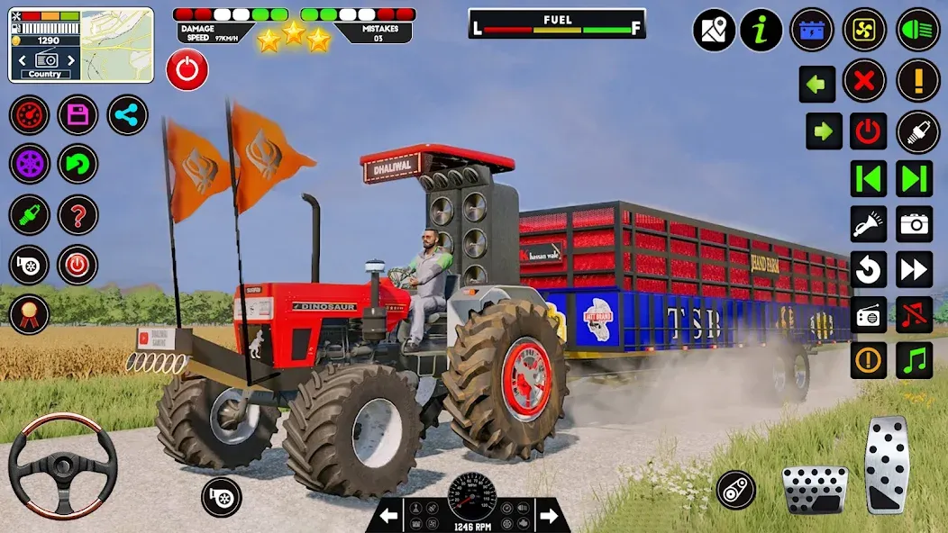 Tractor Driving - Tractor Game  [МОД Unlimited Money] Screenshot 1