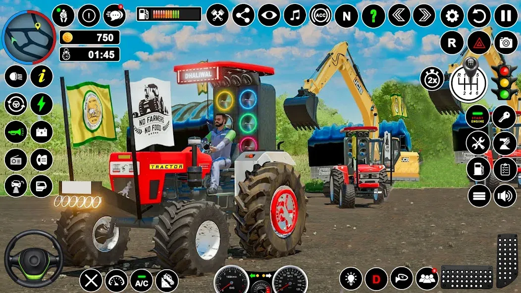 Tractor Driving - Tractor Game  [МОД Unlimited Money] Screenshot 3