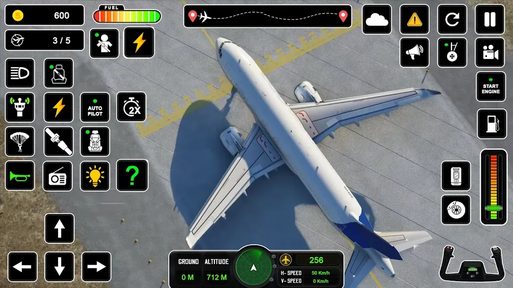 Pilot Simulator: Airplane Game  [МОД Mega Pack] Screenshot 4