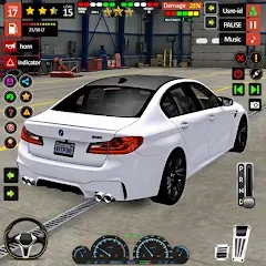 Скачать взломанную Car Driving Game - Car Game 3D (Кар Драивинг Геим)  [МОД Меню] - стабильная версия apk на Андроид