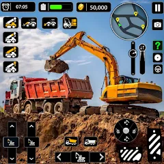 Скачать взлом Snow Offroad Construction Game  [МОД Бесконечные деньги] - стабильная версия apk на Андроид