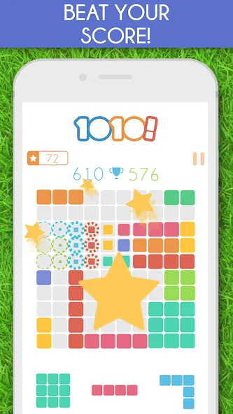 1010! Block Puzzle Game  [МОД Unlimited Money] Screenshot 2