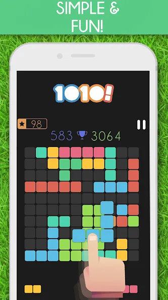 1010! Block Puzzle Game  [МОД Unlimited Money] Screenshot 4