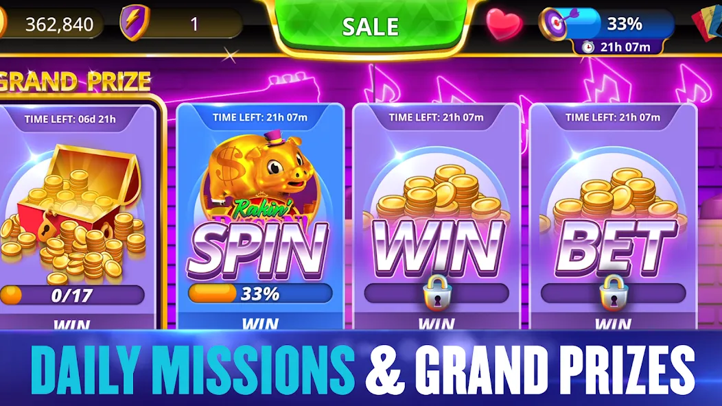 Hard Rock Jackpot Casino (Хард Рок Джекпот Казино)  [МОД Бесконечные деньги] Screenshot 3