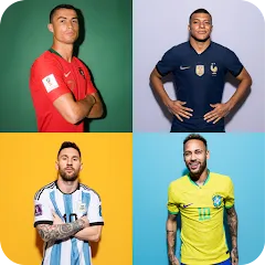 Скачать взлом Guess The Soccer Player Quiz  [МОД Бесконечные монеты] - стабильная версия apk на Андроид