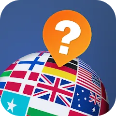 Взломанная Geography Quiz - World Flags 1  [МОД Mega Pack] - полная версия apk на Андроид