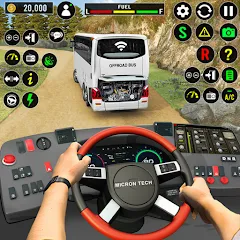 Взлом Bus Simulator 2023 - City Bus  [МОД Много монет] - полная версия apk на Андроид