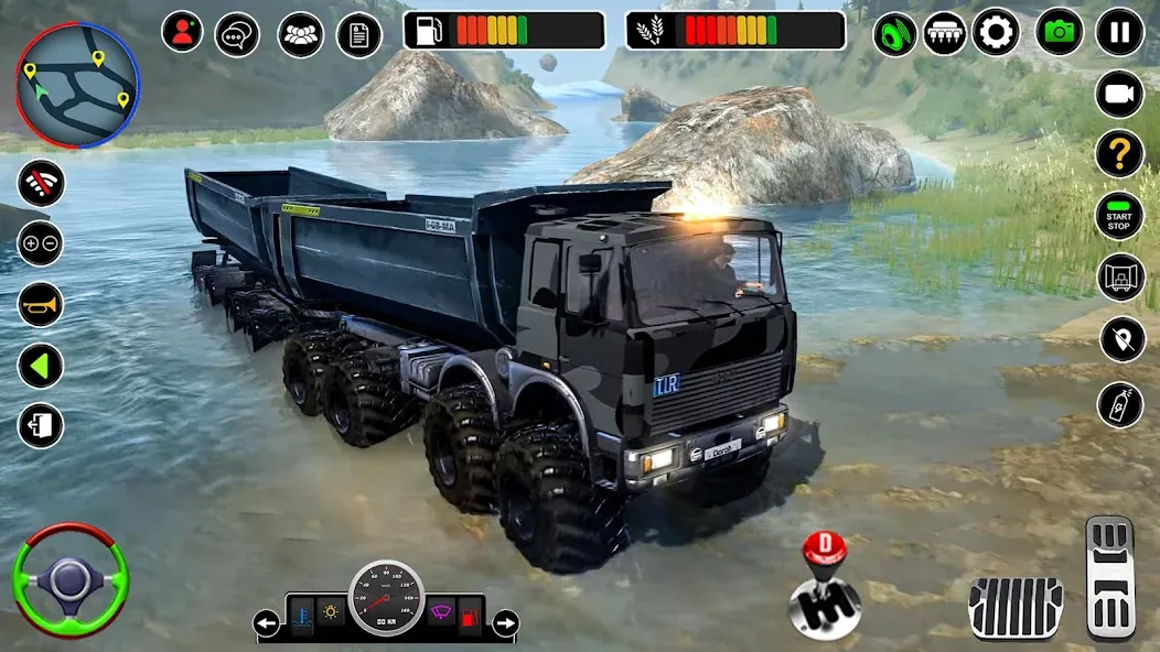 Offroad Mud Truck Simulator 3D  [МОД Menu] Screenshot 2