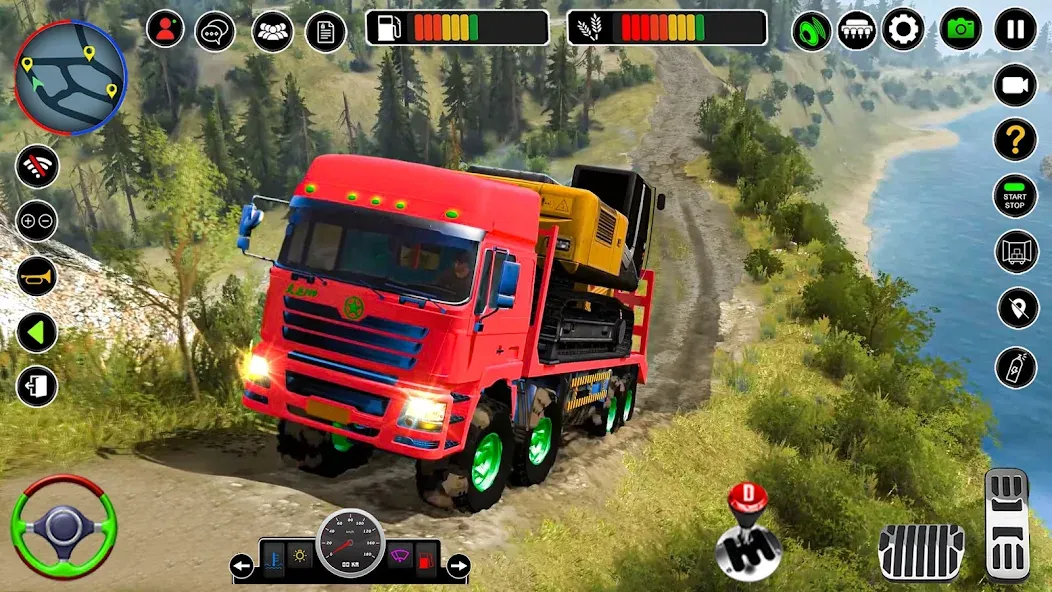 Offroad Mud Truck Simulator 3D  [МОД Menu] Screenshot 5