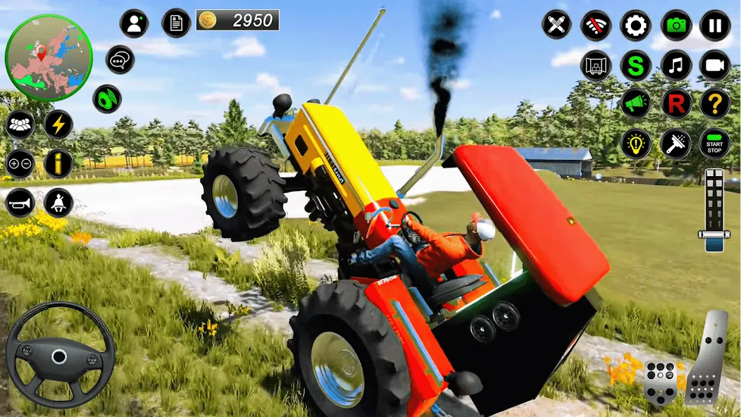 Real Farmer Tractor Drive Game (Фармер Трактор 3Д Фермерские Игры)  [МОД Бесконечные монеты] Screenshot 1