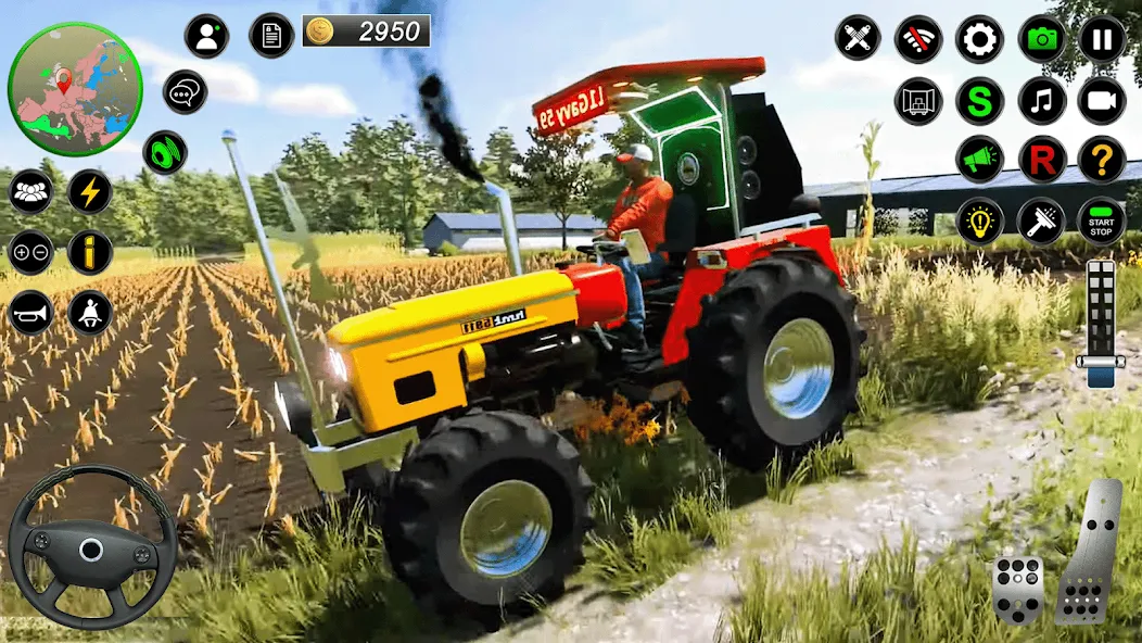 Real Farmer Tractor Drive Game (Фармер Трактор 3Д Фермерские Игры)  [МОД Бесконечные монеты] Screenshot 3