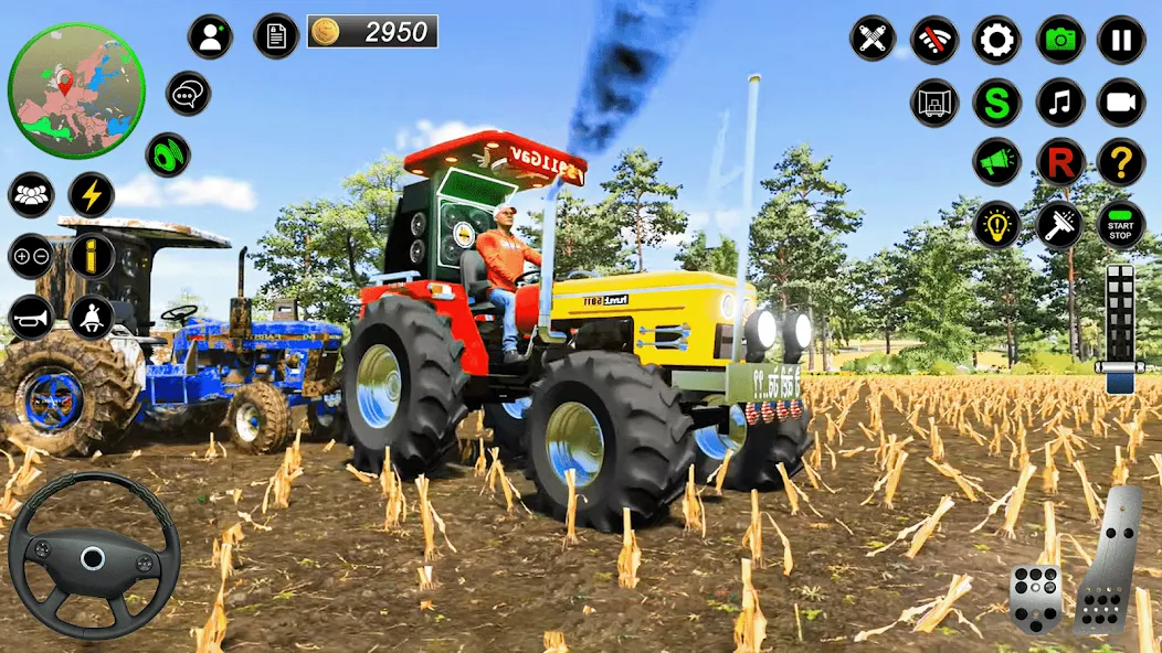 Real Farmer Tractor Drive Game (Фармер Трактор 3Д Фермерские Игры)  [МОД Бесконечные монеты] Screenshot 5