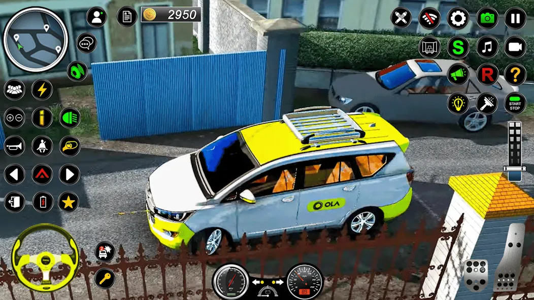 City Taxi Games Taxi Simulator (Русские такси игры на автомобилях)  [МОД Много монет] Screenshot 5