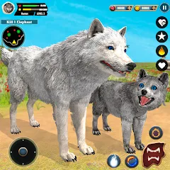 Взлом Wild Wolf Simulator Games  [МОД Бесконечные монеты] - полная версия apk на Андроид