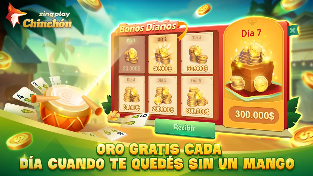 ChinChón Zingplay Juego Online  [МОД Много монет] Screenshot 4