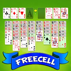 Скачать взлом FreeCell Solitaire - Card Game  [МОД Unlimited Money] - последняя версия apk на Андроид