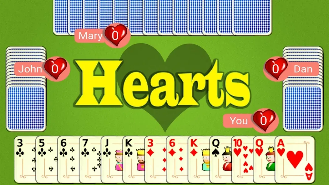 Hearts Mobile  [МОД Unlocked] Screenshot 1