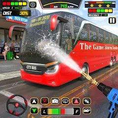 Скачать взломанную City Bus Simulator Bus Games (Сити Бас Симулятор Бас Игры)  [МОД Меню] - полная версия apk на Андроид