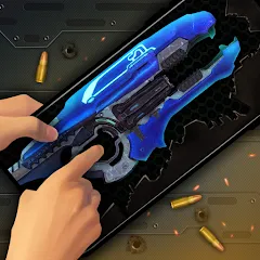 Взлом Gun Simulator 3D & Time Bomb  [МОД Unlocked] - полная версия apk на Андроид