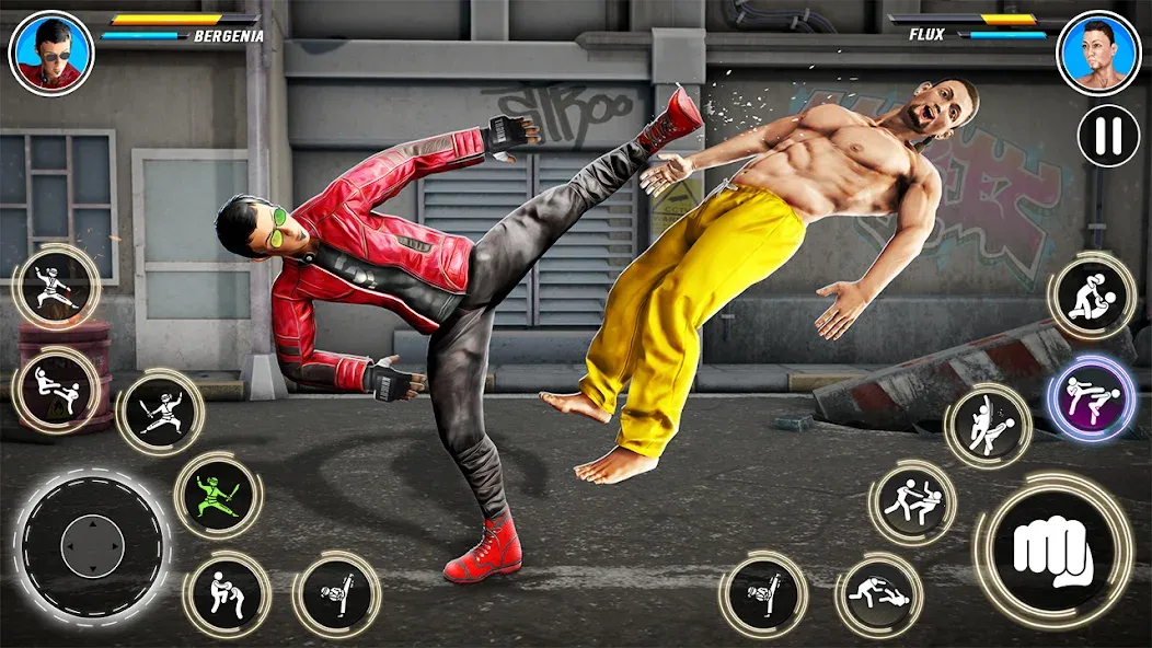 Kung Fu karate: Fighting Games  [МОД Бесконечные монеты] Screenshot 1