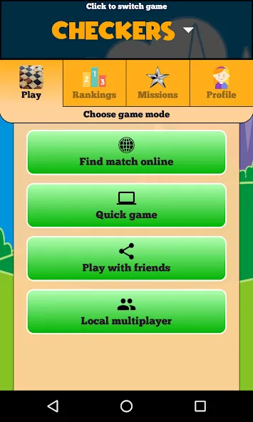 Checkers Online - Duel friends (Чеккерс Онлайн)  [МОД Mega Pack] Screenshot 3