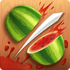 Скачать взлом Fruit Ninja® (Фрут Ниндзя)  [МОД Unlocked] - полная версия apk на Андроид