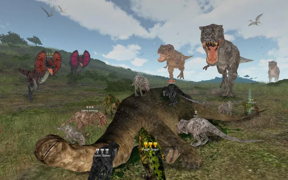 Dinos Online (Динос Онлайн)  [МОД Все открыто] Screenshot 2