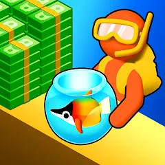 Скачать взлом Aquarium Land - Fishbowl World (Аквариум Лэнд)  [МОД Бесконечные деньги] - последняя версия apk на Андроид