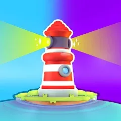 Взломанная Lighthouse Island (Лайтхаус айленд)  [МОД Бесконечные монеты] - полная версия apk на Андроид