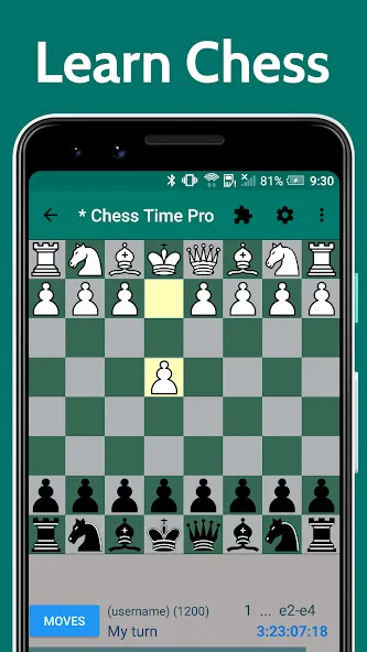 Chess Time - Multiplayer Chess (Чесс Тайм)  [МОД Mega Pack] Screenshot 1