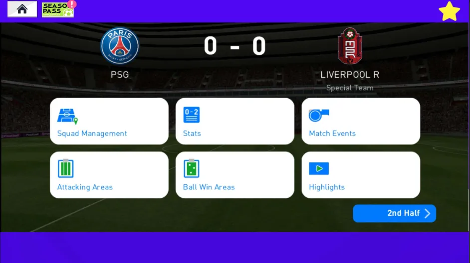 PESfOOTBALL MOBILE 2023 (ПЕСФУТБОЛ МОБИЛЬНАЯ 2023)  [МОД Unlocked] Screenshot 2