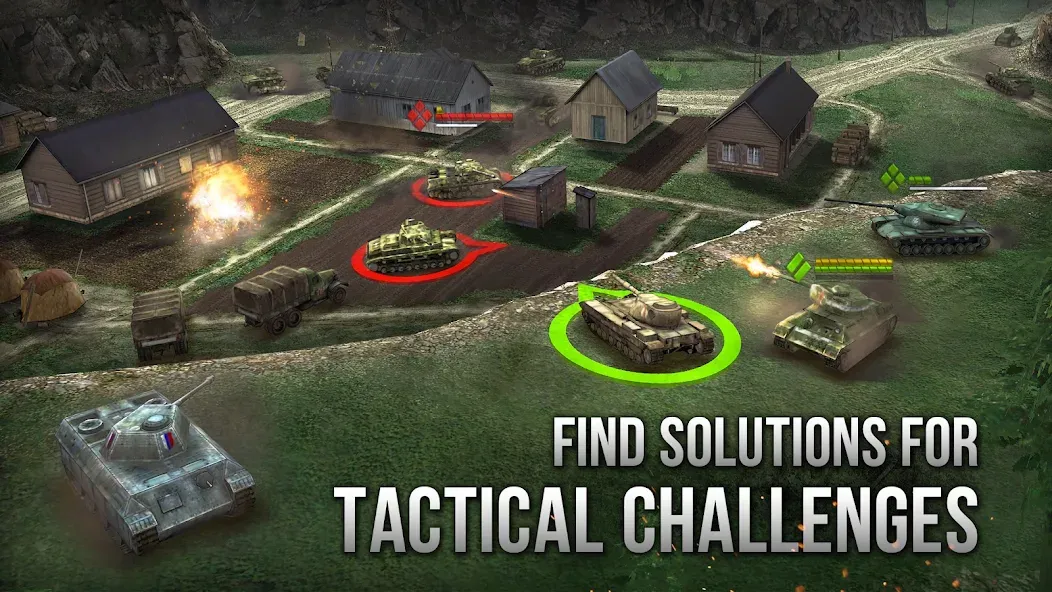 Armor Age: WW2 tank strategy (Армор Эйдж)  [МОД Unlocked] Screenshot 4