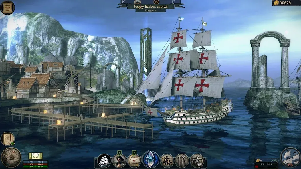 Pirates Flag－Open-world RPG (Темпест)  [МОД Menu] Screenshot 4