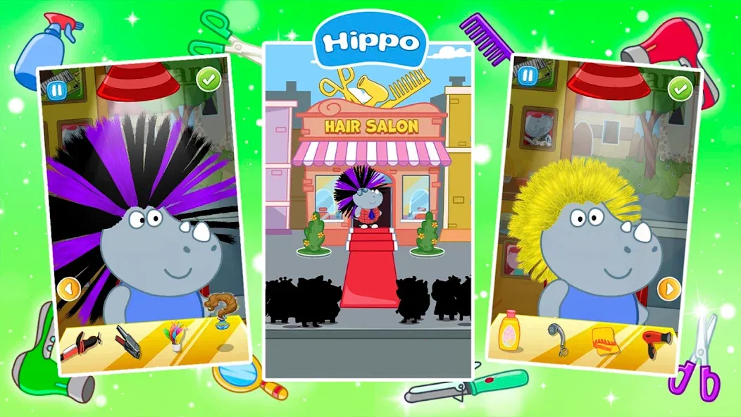 Hair Salon: Fashion Games  [МОД Mega Pack] Screenshot 3