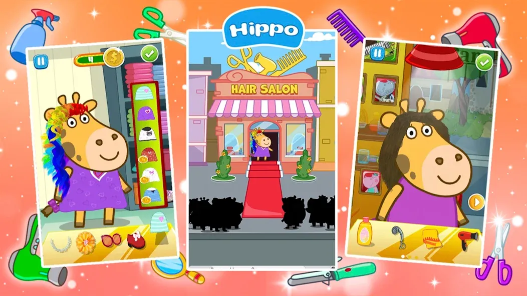 Hair Salon: Fashion Games  [МОД Mega Pack] Screenshot 5