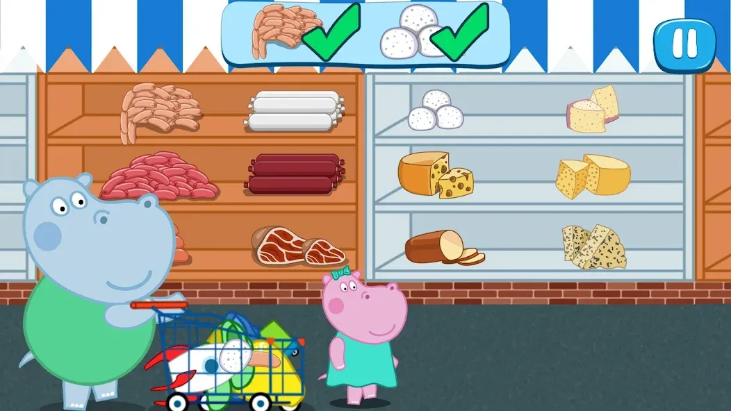 Kids Supermarket: Shopping  [МОД Mega Pack] Screenshot 3