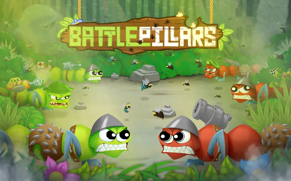 Battlepillars Multiplayer PVP  [МОД Menu] Screenshot 1