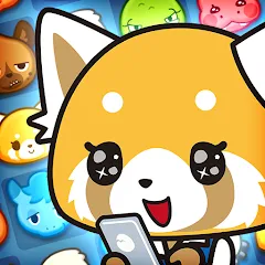 Скачать взлом Aggretsuko : Match 3 Puzzle (Аггретсуко)  [МОД Меню] - стабильная версия apk на Андроид