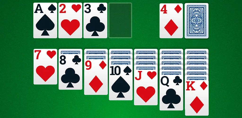 Classic Solitaire - Klondike (Солитер Клондайк Классик)  [МОД Бесконечные монеты] Screenshot 1