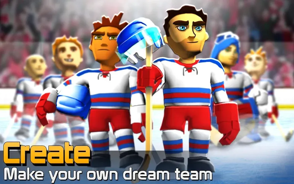 BIG WIN Hockey (БИГ ВИН Хоккей)  [МОД Бесконечные деньги] Screenshot 1