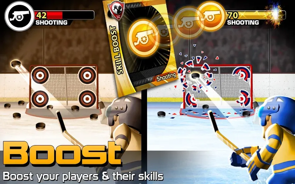 BIG WIN Hockey (БИГ ВИН Хоккей)  [МОД Бесконечные деньги] Screenshot 2