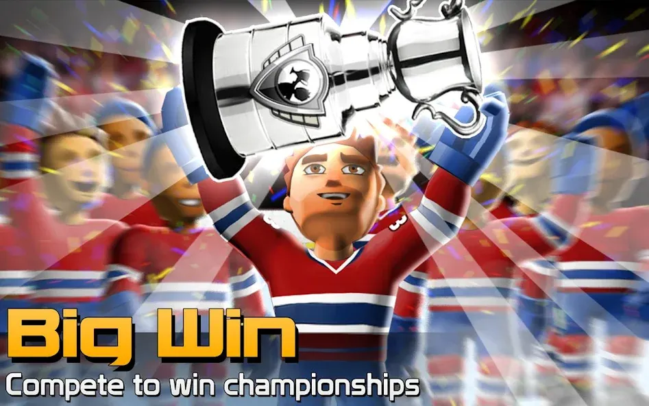 BIG WIN Hockey (БИГ ВИН Хоккей)  [МОД Бесконечные деньги] Screenshot 5