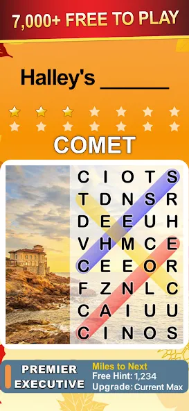 Word Search World Traveler (Ворд Срч Ворлд Трэвелер)  [МОД Много монет] Screenshot 1