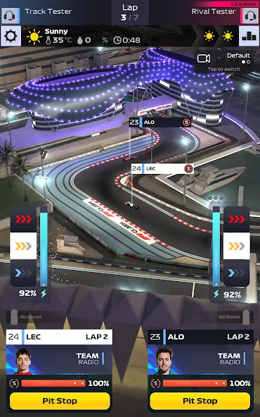 F1 Clash - Car Racing Manager (Ф1 Клаш)  [МОД Все открыто] Screenshot 2