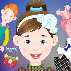 Скачать взлом Dress Up game for girls  [МОД Много монет] - стабильная версия apk на Андроид