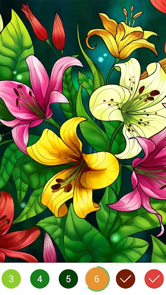 Coloring Book: Color by Number (Колоринг Бук)  [МОД Menu] Screenshot 1