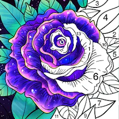 Взлом Coloring Book: Color by Number (Колоринг Бук)  [МОД Menu] - стабильная версия apk на Андроид