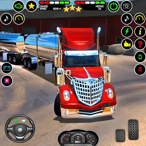 US Truck Driving Cargo Game 3D (Американский грузовик водителя)  [МОД Menu] Screenshot 1